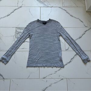 APC womens light great heathered viscose long sleeve medium